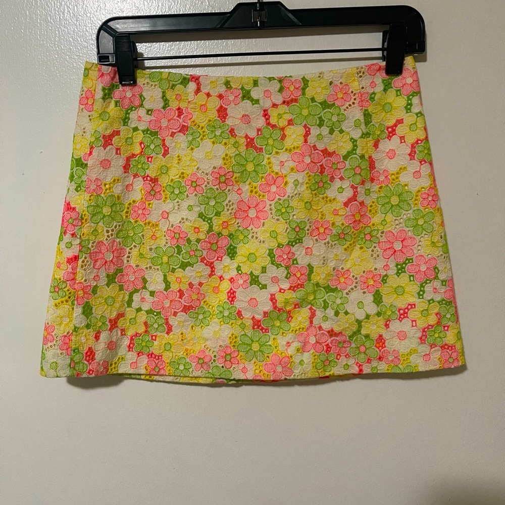 Lilly Pulitzer skirt size 0 multi color